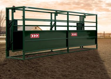 Popularny sprzęt do obsługi żywego inwentarza 2 Rolling Doors Cattle Working Systems