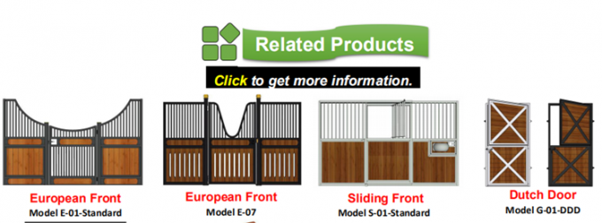 Ruchome stajnie dla koni Hdpe 8mm Przenośne tymczasowe niezawodne prefabrykowane 4