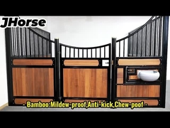 Zestawy budowlane 3,6x2,2 Plany Drewniane drzwi do stajni dla koni z obrotowym podajnikiem