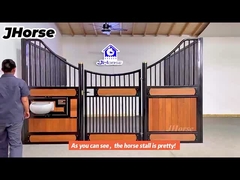 przenośne 3,6 m stalowe stalowe stajne dla koni