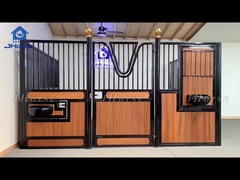 Wypełnienie z bambusa, 14 stóp wysokości, wysokiej klasy stajnie dla koni, luksusowe, wytrzymałe, ocynkowane, ekonomiczne