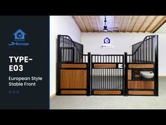 Wszystkie Kolory Europejskie Boksy dla Koni, Zestawy Frontów Boksów, Wyposażenie Stajni