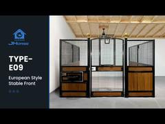 Przedstawiamy ekonomiczne europejskie boksy dla koni, ocynkowane, ze stali nierdzewnej, o wysokości 14 stóp dla Ciebie