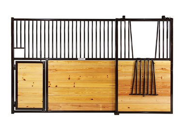 Niski panel Custom Horse Stables 3m * 3m * 2,2m Gruba deska bambusowa
