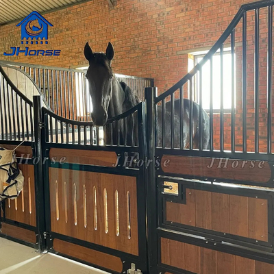 Indoor Europe Prefabricated Durable Equestrian Popular Comfortable Horse Stable Stall Box